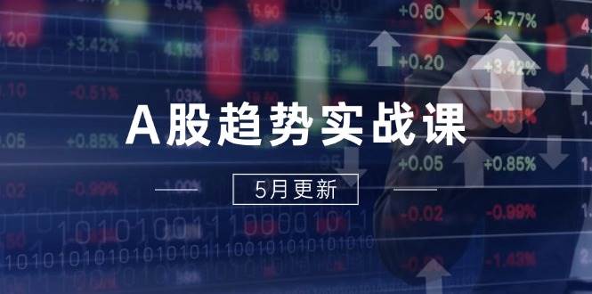 图片[1]-A股趋势实战课：主力动向+政策红利，2025全年策略5月更新