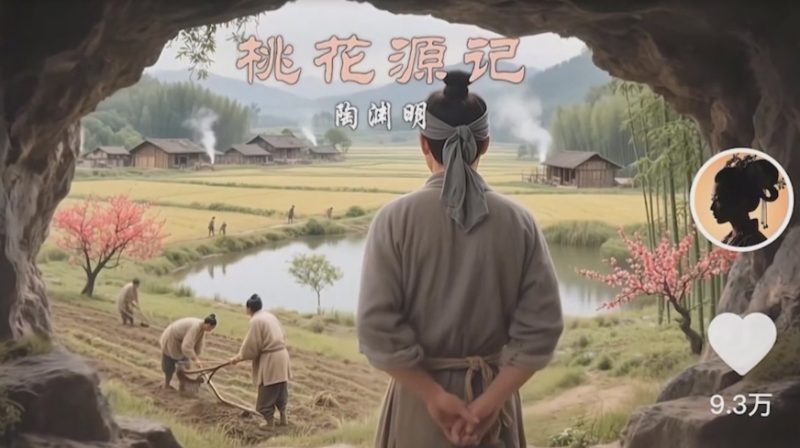 图片[2]-把课本里的古文做成爆火AI视频！流量猛的不行，7个作品涨粉23万＋