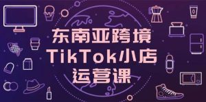 东南亚跨境TikTok小店运营课，掌握店铺设置与流量转化核心技巧-尖峰创业资源网